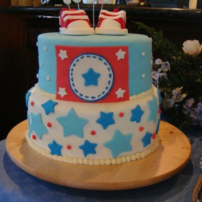 Converse Themed Cake