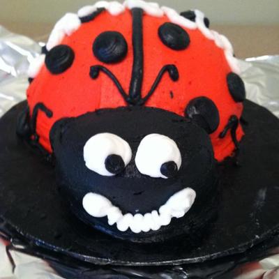 Ladybug Cake