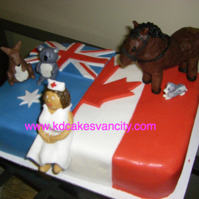 Traveling Nurse Cake