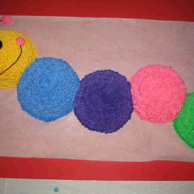 Baby Einstein Caterpillar Cake
