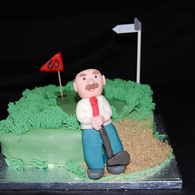 Golfing Cake