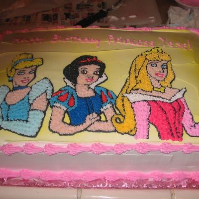 Disney Princess Cake