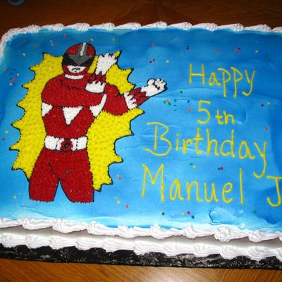 Power Ranger Cake