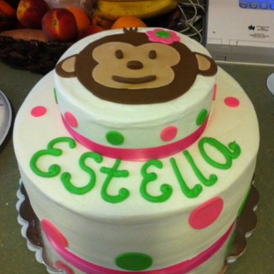 Mod Monkey Cake (Girl)