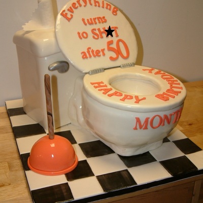 Toilet Cake