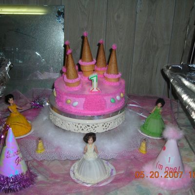 Castle Cake - 1St Birthday