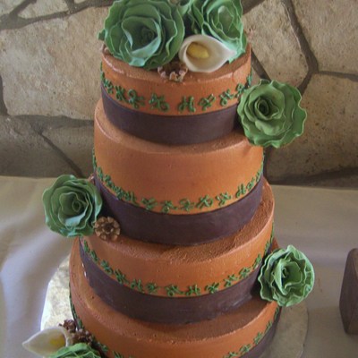 Ranch Style Wedding Cake
