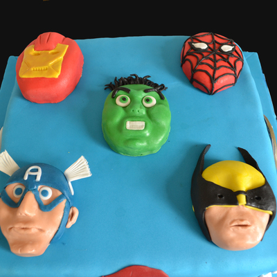 Super Hero Cake