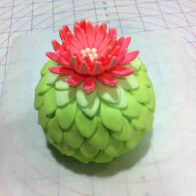 Cactus Mini Bauble Cake