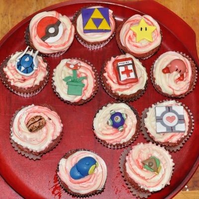 Gamer Cupcakes