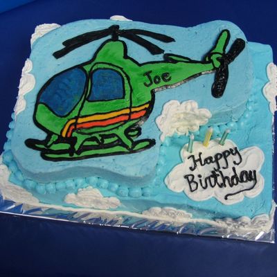 Joe's Helicopter Cake