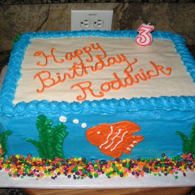 Aquarium Cake
