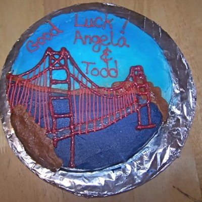 Bon Voyage Cake