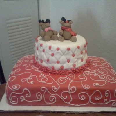 Christmas Wedding Cake