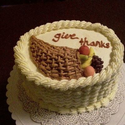 Thanksgiving Cake