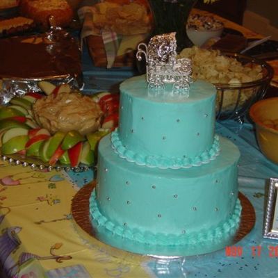 Baby Shower Tier Cake