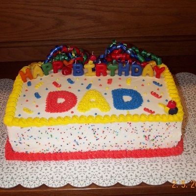 Birthday Cake For Dad