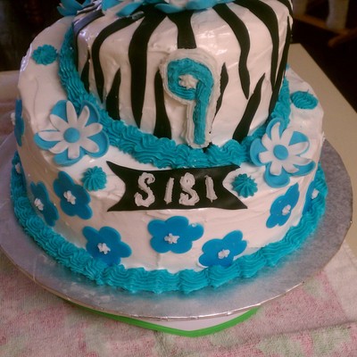 My First Topsy Turvy Cake