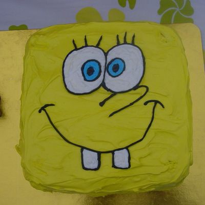 Spongebob Birthday Cake