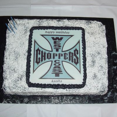 West Coast Choppers Birthday Cake