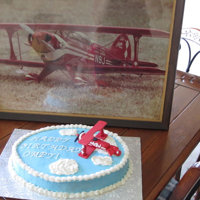 Airplane Cake