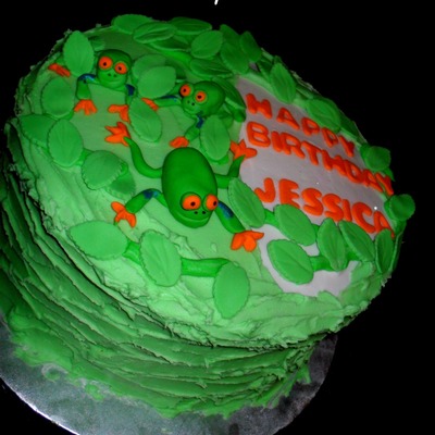 Tree Frog Cake