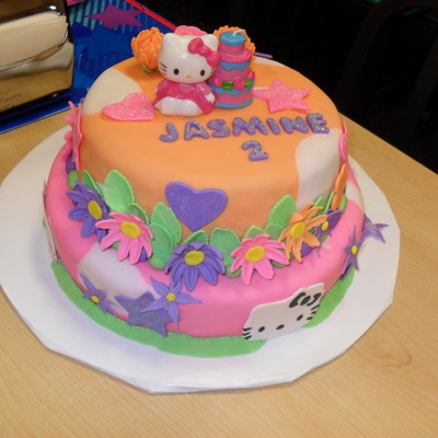 Hello Kitty Birthday Cake