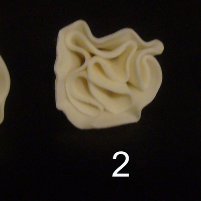 Three Gumpaste Ribbon Roses