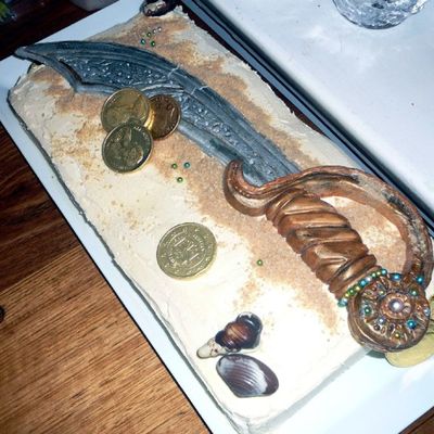 Pirate Sword Cake