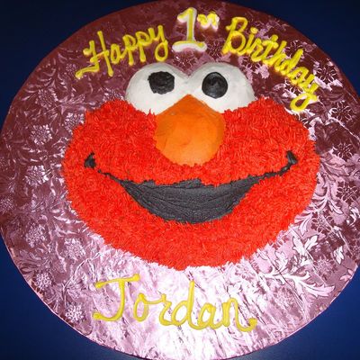 Elmo Cake
