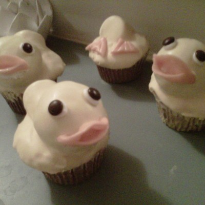 Rubber Ducky Cupcakes