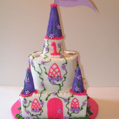 Pink And Purple Castle