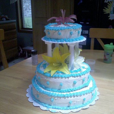 Practice Anniversary Cake