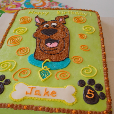Scooby Doo Cake