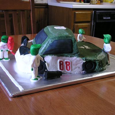 Dale Jr, Daytona 09 Cake