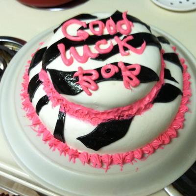 Zebra -- Going Away Cake For Bff. <3