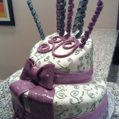 Topsy Turvy Cake