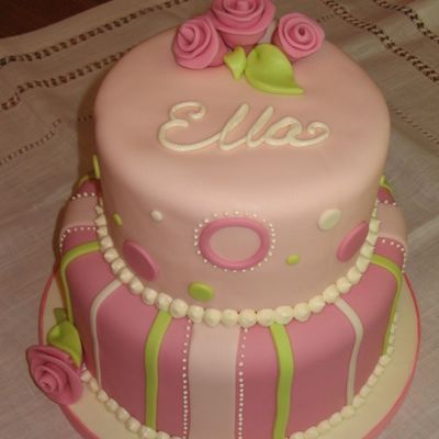 Melissa's Baby Shower Cake