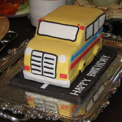 Birthday Bus Cake