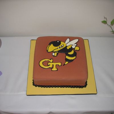 Buzz Georgia Tech Cake