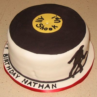 Elvis Birthday Cake