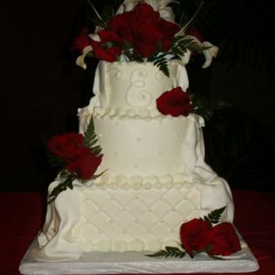 Pretty Wedding Cake