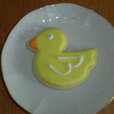 Duck Cookies For Easter