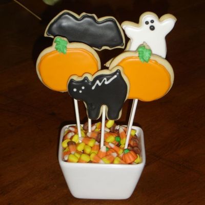 Halloween Cookie Bouquet