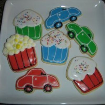 Cupcakes, Popcorn, And Cars