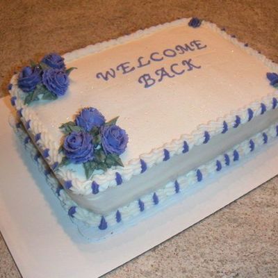 Welcome Bake Cake