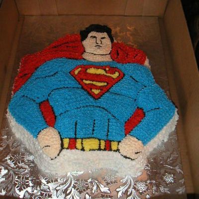 Superman Cake