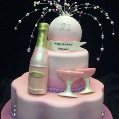 Pink Celebration Cake