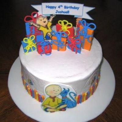 Caillou Birthday Cake