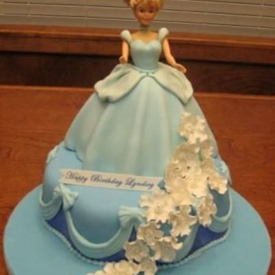Cinderella Doll Cake